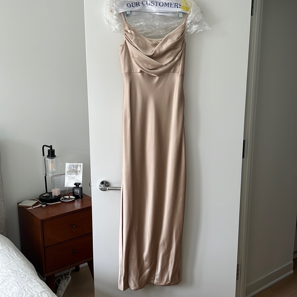 Revelry Skye Satin Dress